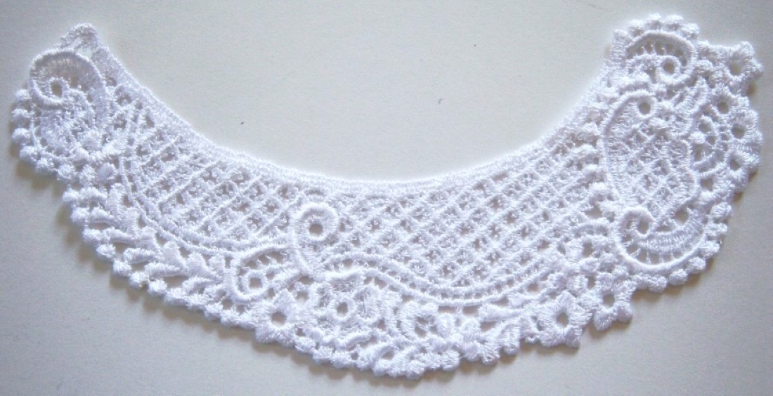 White Venise Lace Applique