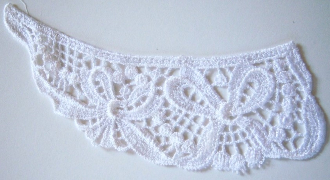 White Venise Lace Applique