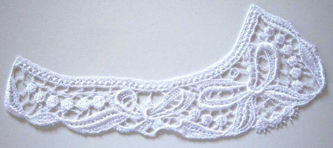 White Venise Lace Applique