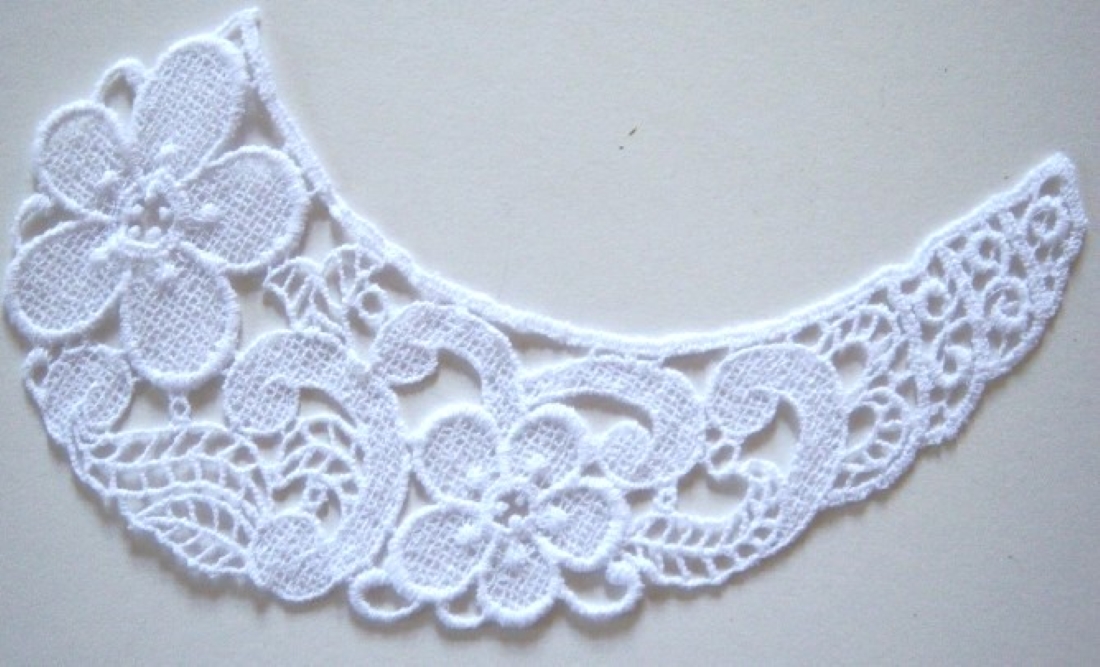 White Venise Lace Applique