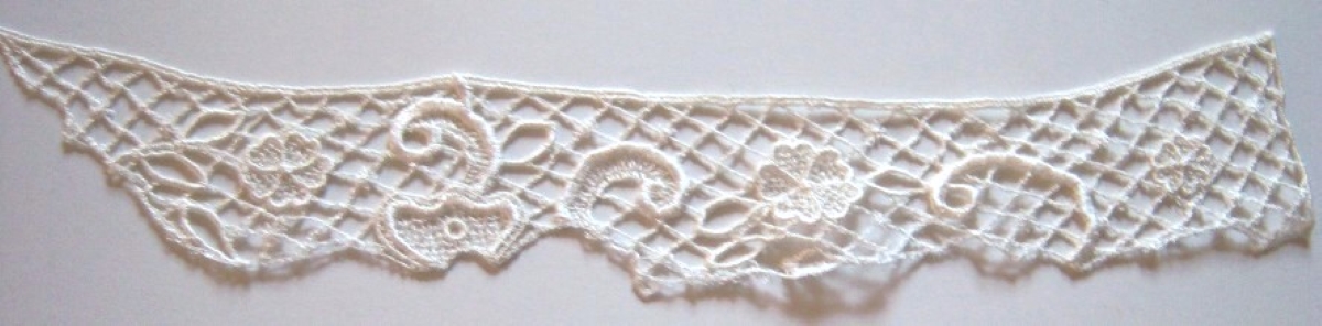 Light Ivory Venise Lace Applique