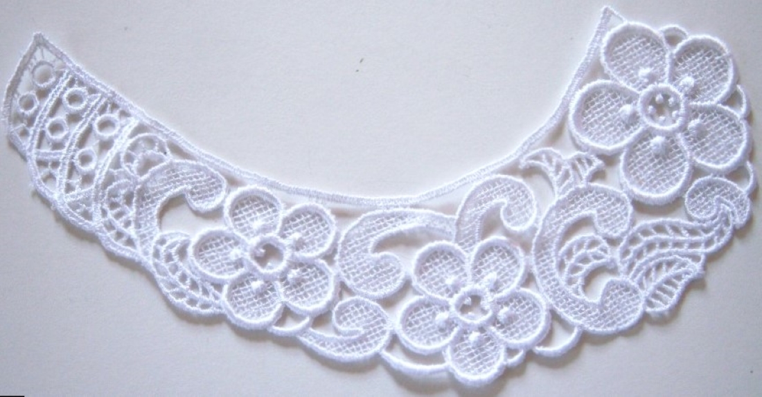 White Venise Lace Applique