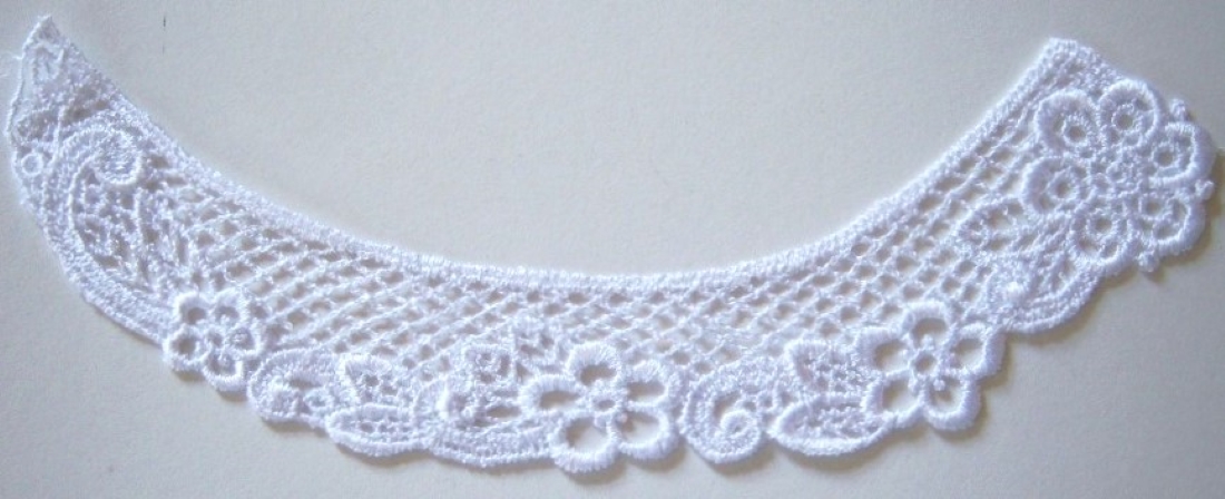 White Venise Lace Applique