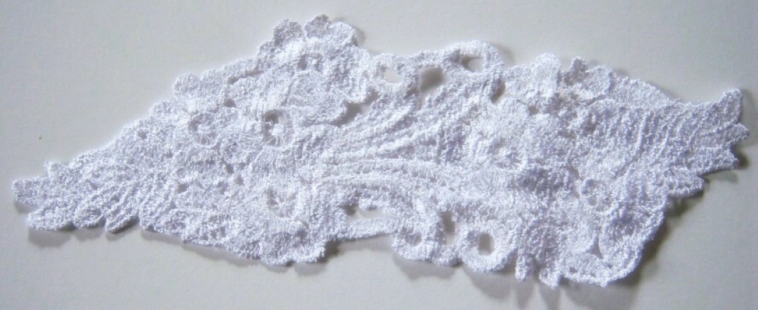 White Venise Lace Applique