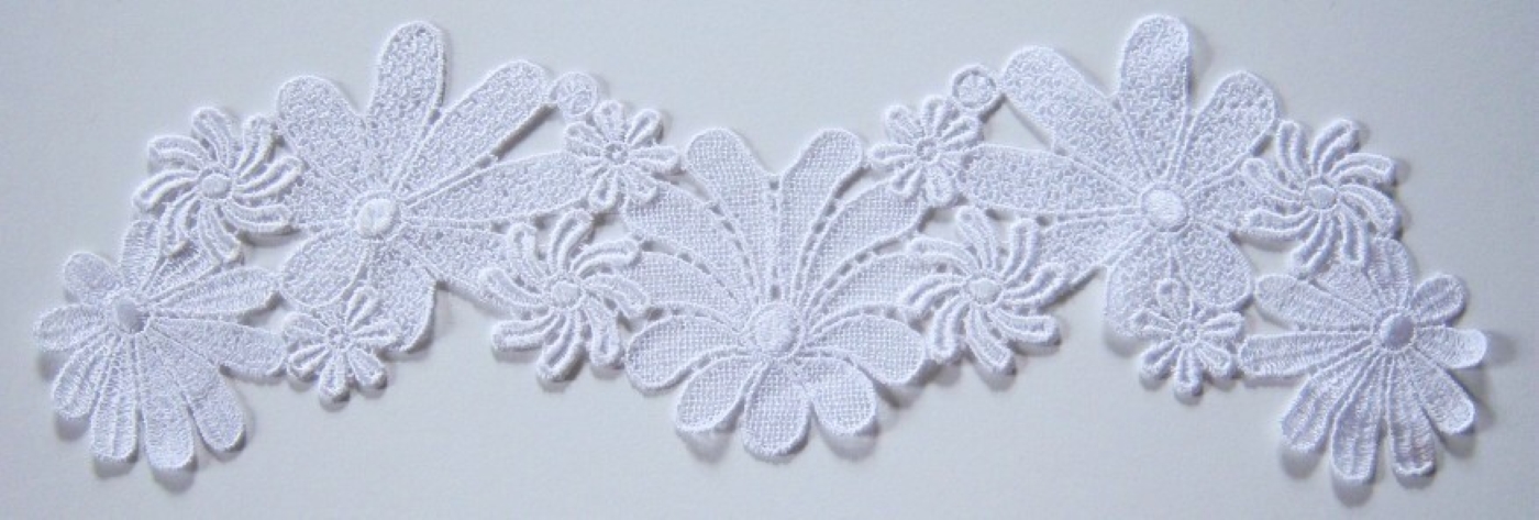 White Venise Lace Applique