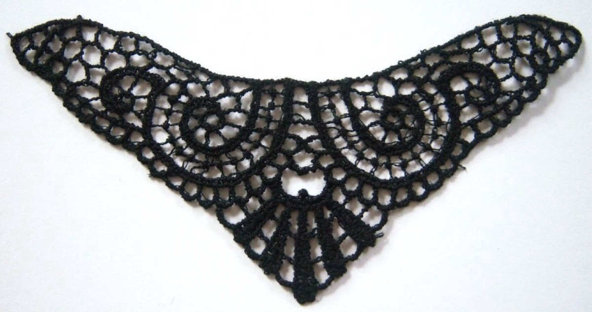 Black Venise Lace Applique