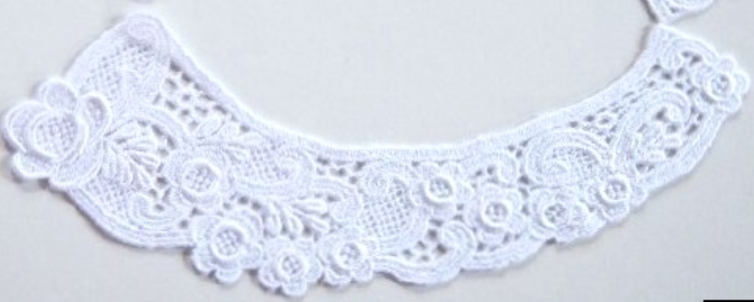 White Venise Lace Applique