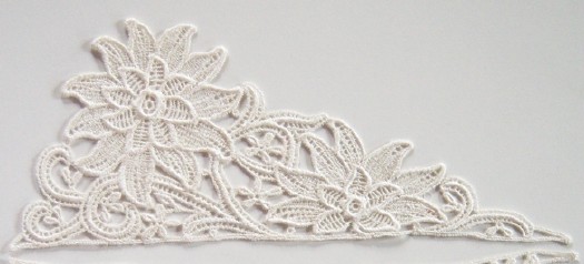 Lt. Ivory Venise Lace Applique