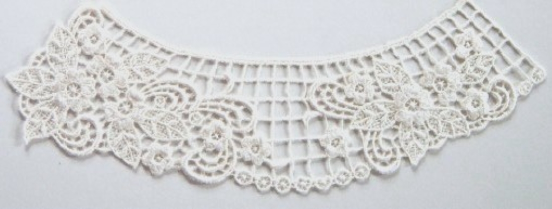 Ivory Venise Lace Applique