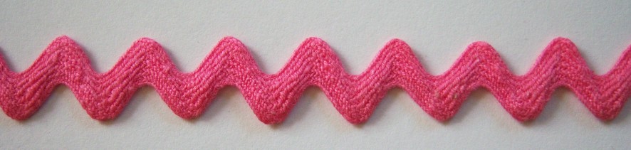 Bright Pink 1/2" Rick Rack