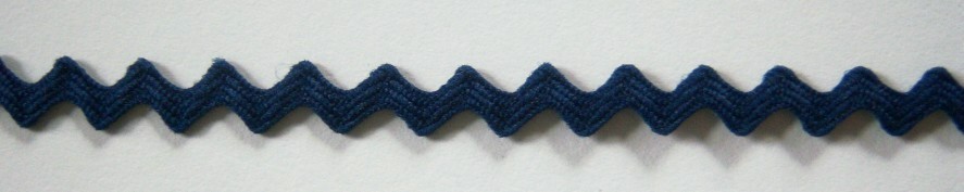 Navy 1/4" Rick Rack