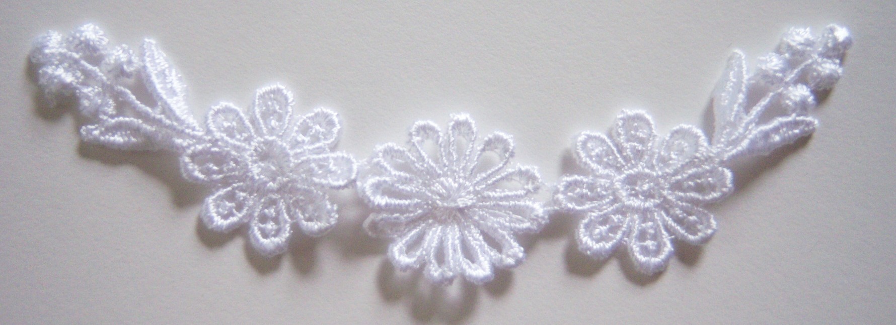 White Motif Venise Lace Applique