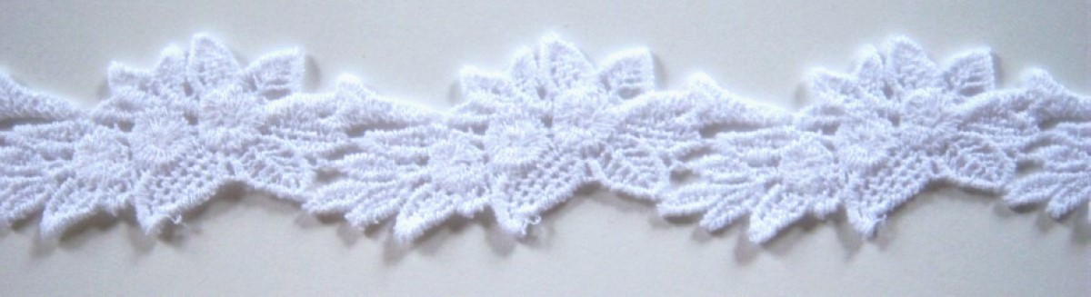 White 1" Venise Lace