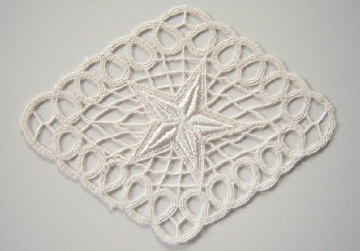 Light Ivory Venise Lace Applique