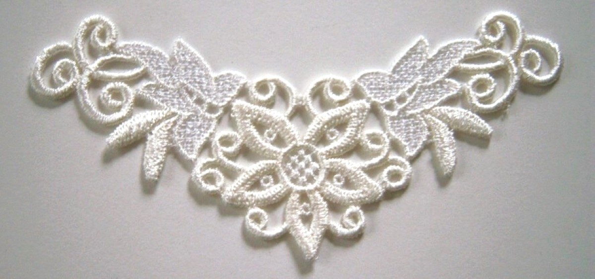 Light Ivory Venise Lace Applique