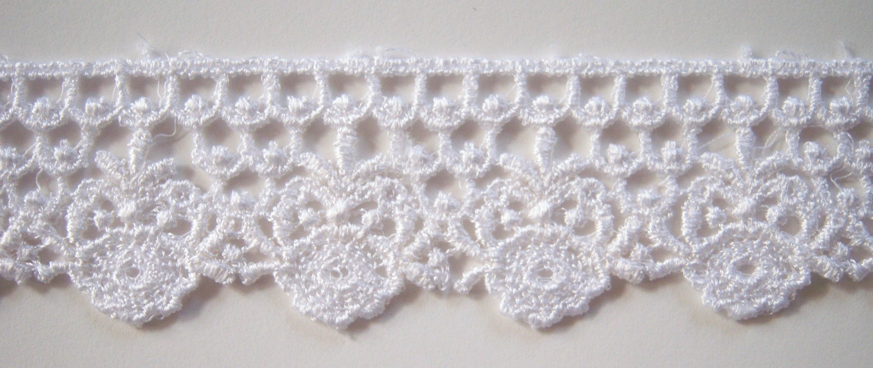 White 1 1/2" Venise Lace