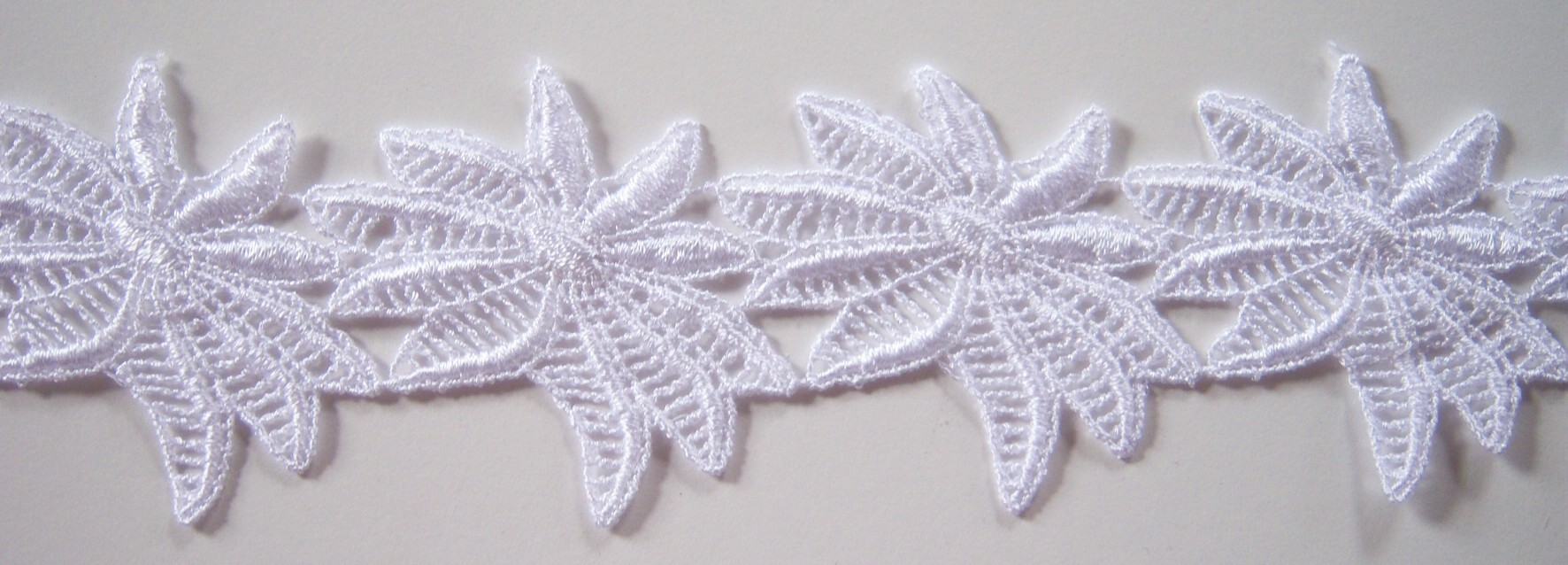 White 2 1/2" Venise Lace