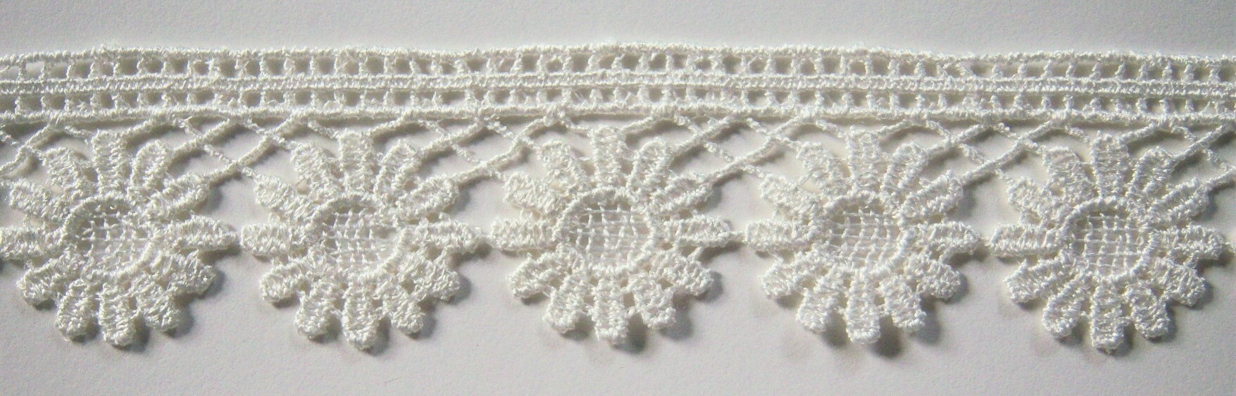 Bone 1 1/4" Venise Lace