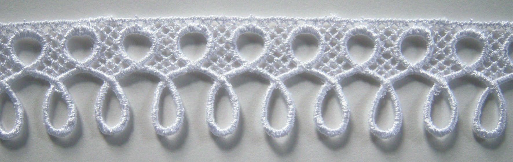 White 1 1/2" Venise Lace