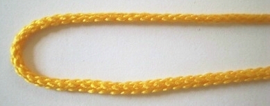Yellow 1/8" Poly Drawstring Cord