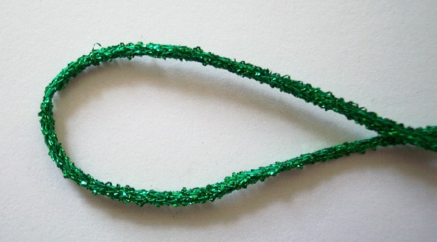 Emerald Sparkle Metallic 3/32" Cord