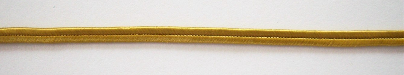 Gold 3/16" Rayon Soutache Cord