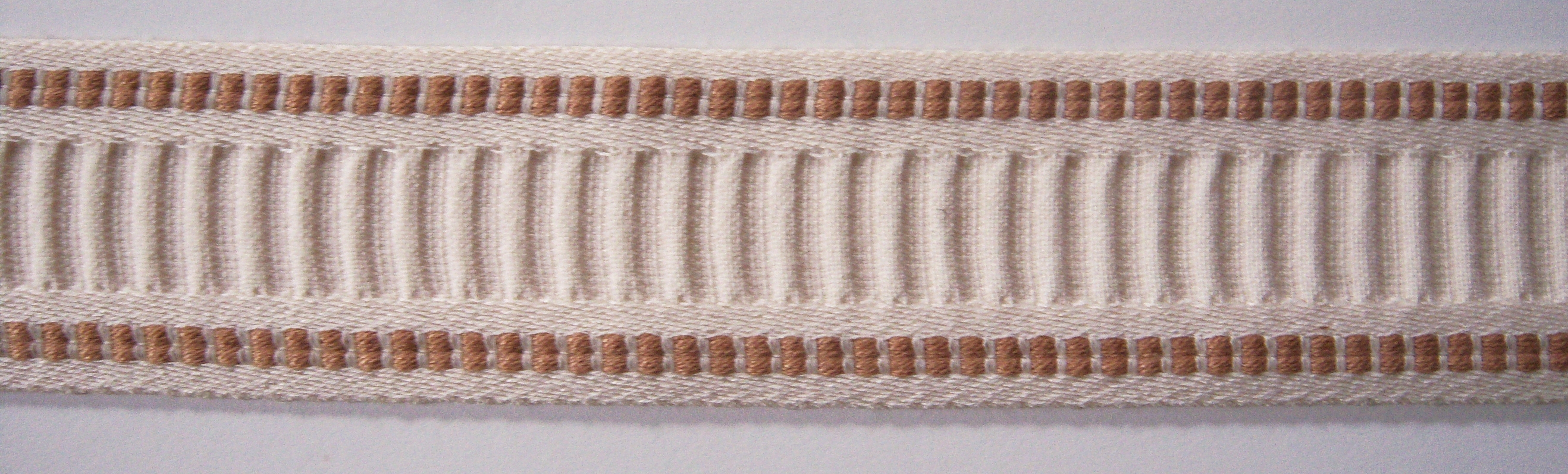 Ivory/Maple Polyester Webbing