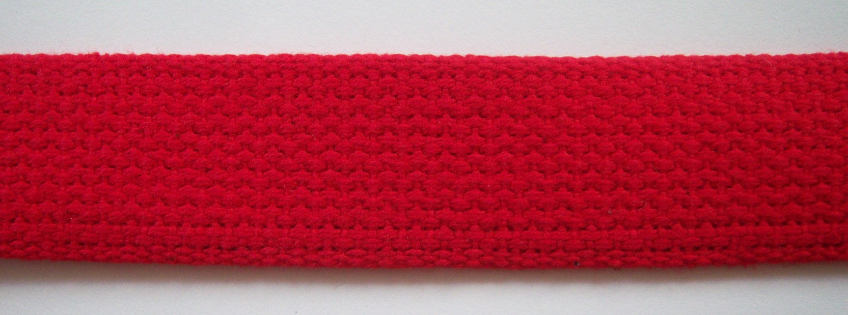 Scarlet 1 5/16" Cotton Webbing