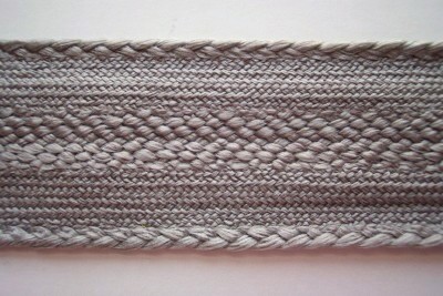 Grey Acrylic 2 3/4" Webbing