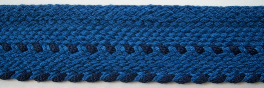 Indigo 5/8" Fold Over Braid