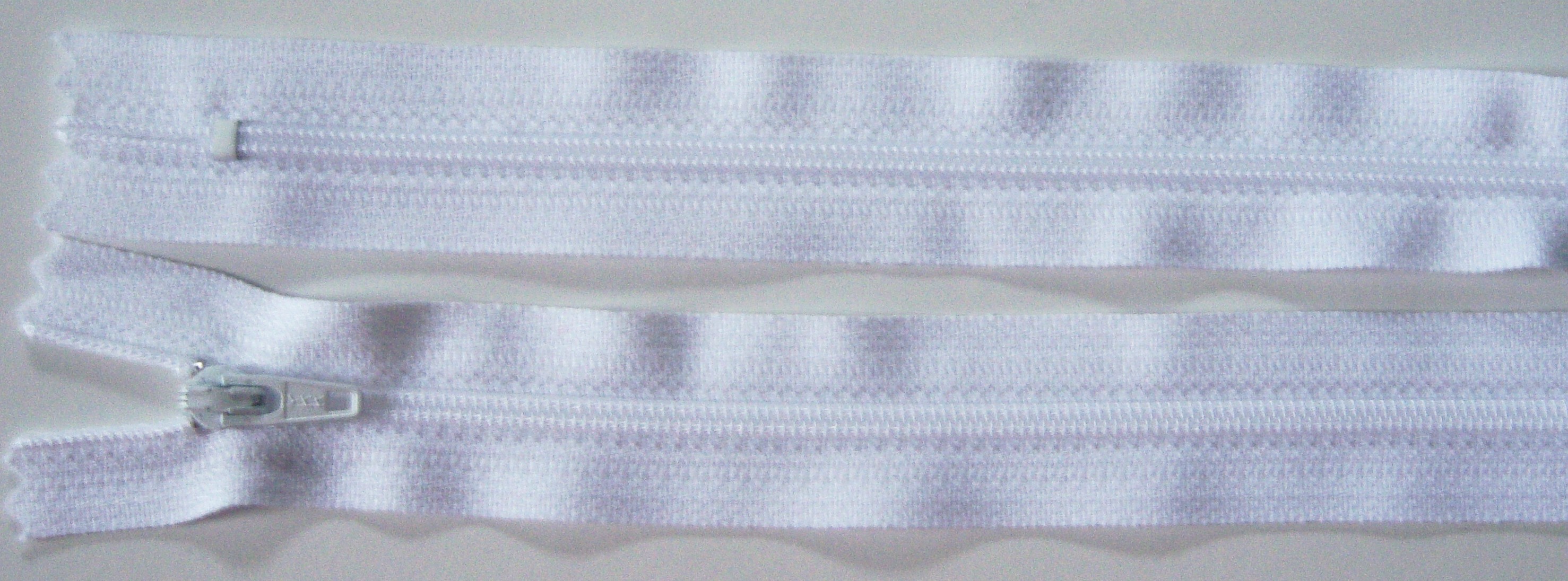 Optical White YKK 7" Zipper