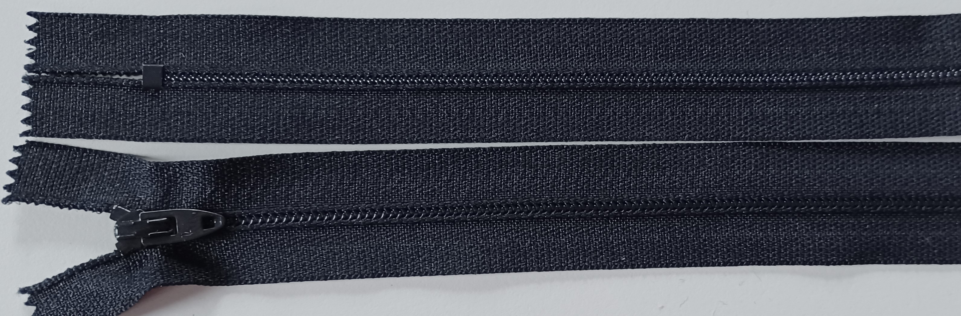 Dark Navy Talon 7" Zipper