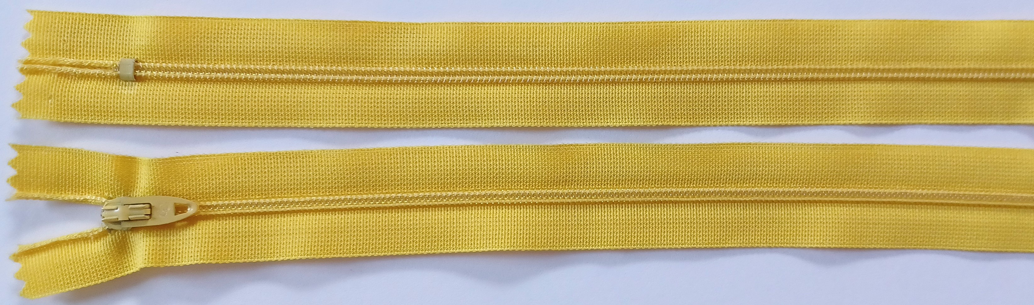 Coats & Clark 8.5" Buttercup Nylon Coil Zipper