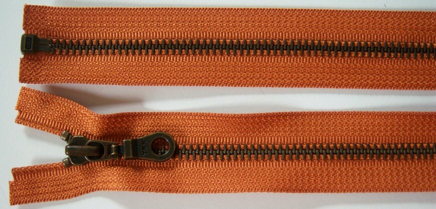 Pumpkin YKK 23" Metal Separating Zipper