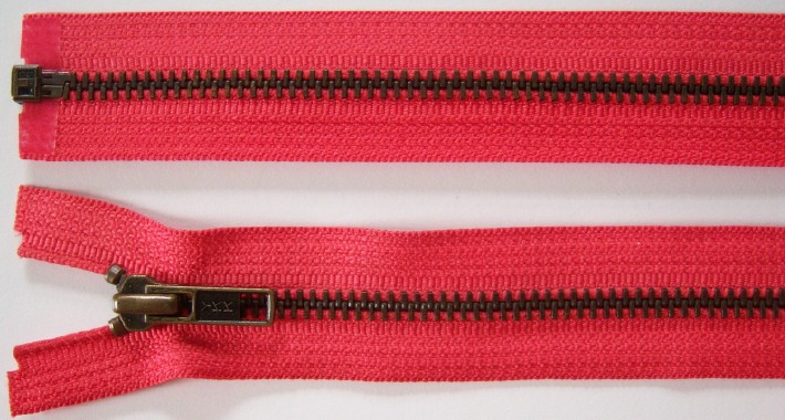 Melon YKK 25" Metal Separating Zipper