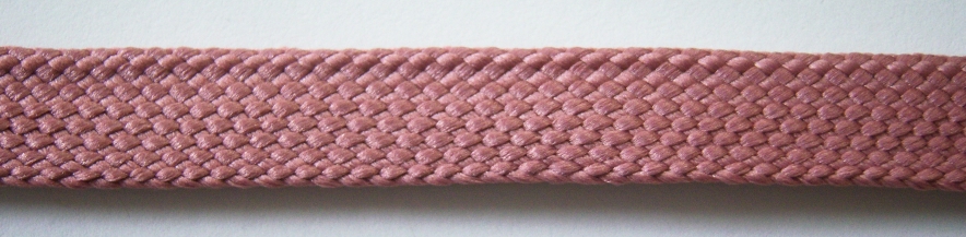 Dusty Rose 1/2" Fold Over Braid