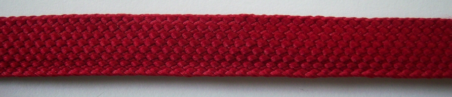 Wine 1/2" Fold Over Braid