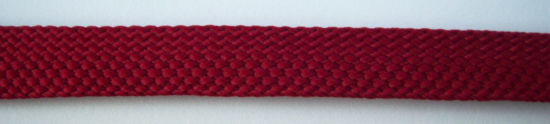 Wine 5/8" Fold Over Braid