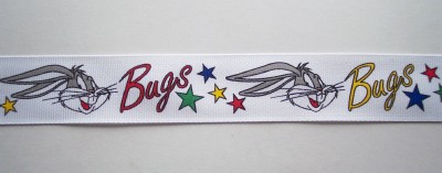 Bugs Bunny 1" Grosgrain Ribbon