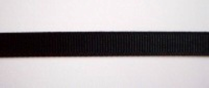Black 3/8" Grosgrain Ribbon