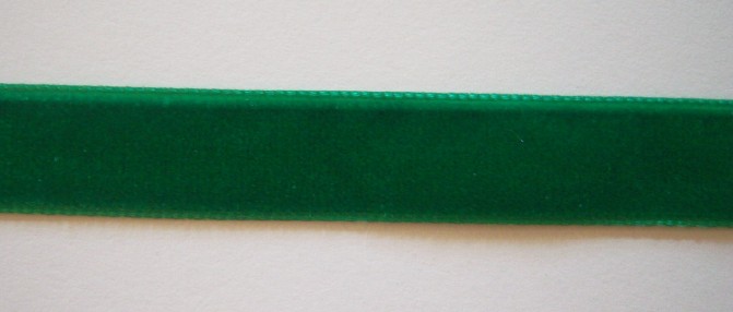 Emerald Nylon 5/8" Velvet Ribbon
