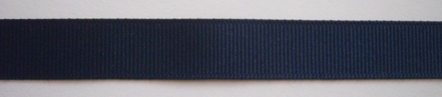 Navy 5/8" Grosgrain Ribbon
