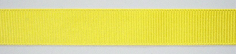 Yellow 1" Grosgrain Ribbon