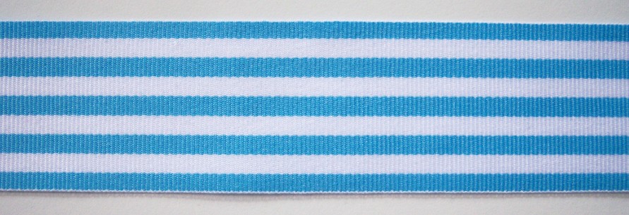 Blue/White 1 1/2" Grosgrain Ribbon